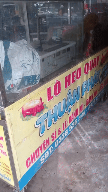 Thành lý xe đẩy bánh mì heo quay. Mua bán Đồ chuyên dụng, Giống nuôi trồng tại Thành phố Biên Hòa Đồng Nai được đăng bởi quang doanh hình 1