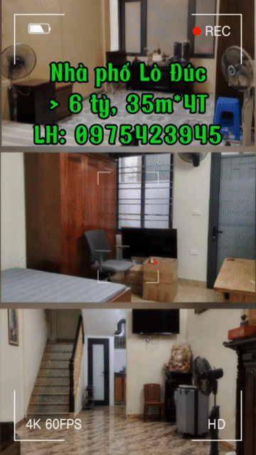 Mua bán Nhà ở Quận Hai Bà Trưng Hà Nội diện tích 35 m² giá 6,95 tỷ