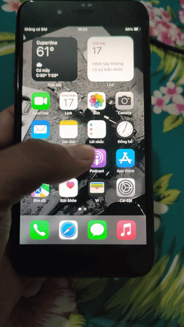 iPhone 7 Plus 128GB màn zin còn vân có GL. Mua bán Điện thoại tại Quận Bình Tân Tp Hồ Chí Minh được đăng bởi Vinh Vinh hình 1