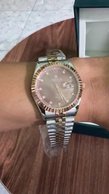 Đồng hồ nam OBLVLO máy pin nhật size 40. Mua bán Đồng hồ tại Huyện Châu Thành Bến Tre được đăng bởi Văn thanh hình 1