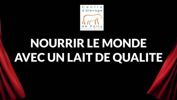 Nourrir le monde avec un lait de qualité