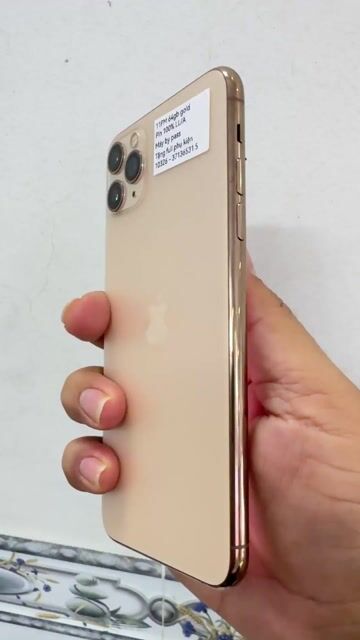 iPhone 11Promax 64G Gold. Mua bán Điện thoại tại Quận Ninh Kiều Cần Thơ được đăng bởi Thiện iphonecantho hình 1