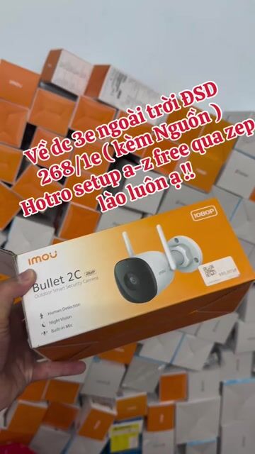 Camera an ninh Imou Trắng. Mua bán Máy ảnh, Máy quay tại Thành phố Vĩnh Long Vĩnh Long được đăng bởi ezviz Shop hình 1