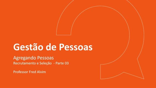 Gestão de Pessoas