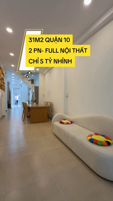 Mua bán Nhà ở Quận 10 Tp Hồ Chí Minh diện tích 31 m² giá 5,95 tỷ