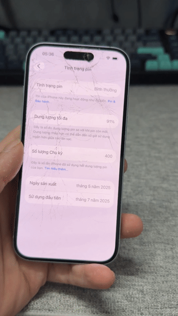iPhone 15 128GB Trắng vn quốc tế sạch. Mua bán Điện thoại tại Thành phố Thủ Đức Tp Hồ Chí Minh được đăng bởi Võ Nhân hình 1
