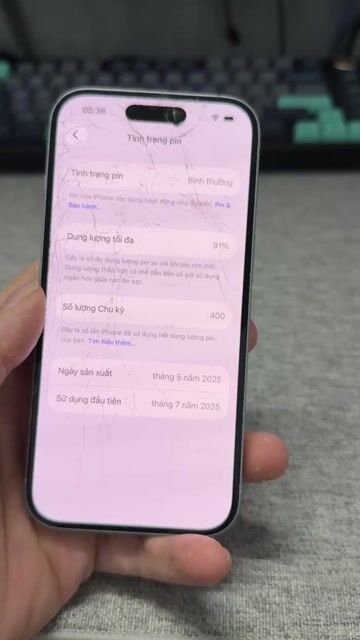 iPhone 15 128GB Trắng vn quốc tế sạch. Mua bán Điện thoại tại Thành phố Thủ Đức Tp Hồ Chí Minh được đăng bởi Võ Nhân hình 1