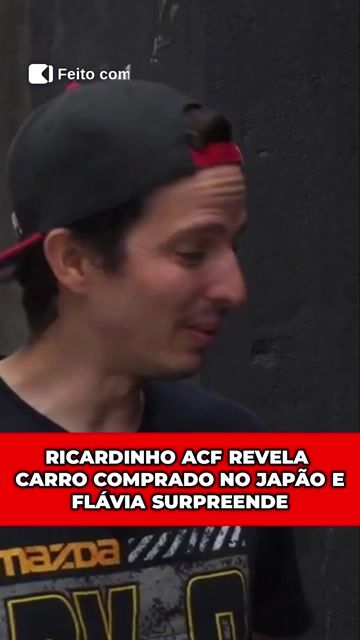 RICARDINHO ACF REVELA CARRO COMPRADO NO JAPÃO E FLÁVIA SURPREENDE