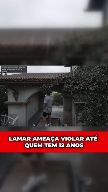 LAMAR AMEAÇA VIOLAR ATÉ QUEM TEM 12 ANOS