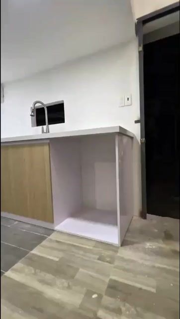 Tủ bếp dưới khung nhựa đặc cánh ecoplast vân gỗ. Mua bán Tủ, kệ gia đình tại Huyện Hóc Môn Tp Hồ Chí Minh được đăng bởi Nguyên tủ bếp nhựa ECOPLAST hình 1