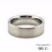 7mm Brushed Comfort Fit Cobalt Ring 360 video three