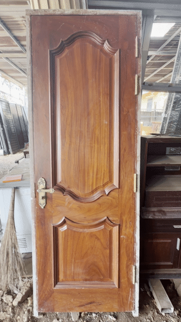 Cửa gỗ Nâu đỏ 82x220 cm. Mua bán Nội thất, đồ gia dụng khác tại Thành phố Buôn Ma Thuột Đắk Lắk được đăng bởi Lekiet hình 1
