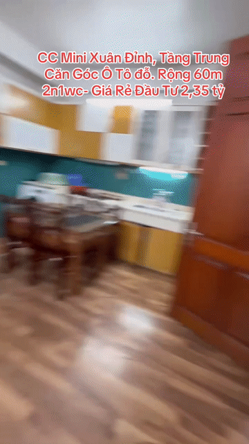 Mua bán Căn hộ Chung cư Quận Bắc Từ Liêm Hà Nội diện tích 60 m² giá 2,35 tỷ