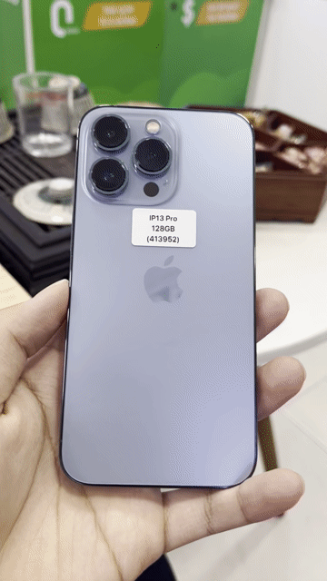 Apple iPhone 13 Pro 128GB Xanh dương. Mua bán Điện thoại tại Quận Ngô Quyền Hải Phòng được đăng bởi TRAN SONG HA hình 1