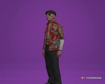 Kebun | Male Ped | Multiple Outfits | Optimized & Fivem Ready [Add-On] — video preview