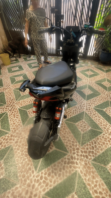 Xe điện Kazuki X-MEN Đen. Mua bán Xe máy tại Huyện Hóc Môn Tp Hồ Chí Minh được đăng bởi Cuong Truong hình 1