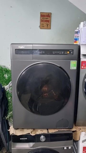 Thanh lý Giặt sấy inverter Whirlpool 9.5kg/7kg. Mua bán Máy giặt tại Thành phố Thủ Đức Tp Hồ Chí Minh được đăng bởi Quí Vũ Official hình 1