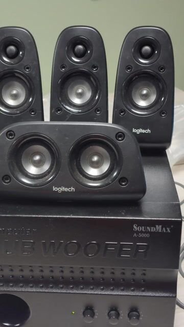 Hệ thống loa SoundMax A-5000 Logitech Đen. Mua bán Tivi, Âm thanh tại Quận Tân Phú Tp Hồ Chí Minh được đăng bởi Tung Cao hình 1