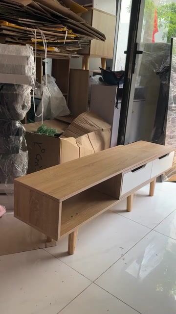 Kệ tivi rút gọn gỗ 15li mới. Mua bán Tủ, kệ gia đình tại Quận Bình Thạnh Tp Hồ Chí Minh được đăng bởi T Decor hình 1