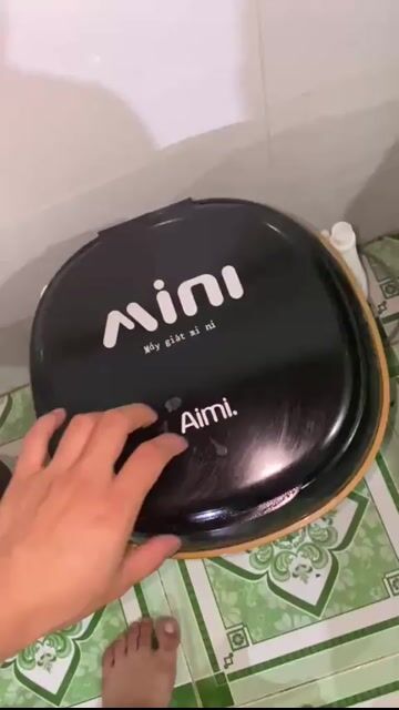 Máy giặt mini Aimi Đen Đã sử dụng. Mua bán Máy giặt tại Thành phố Rạch Giá Kiên Giang được đăng bởi Trần Hoàng Bảo hình 1