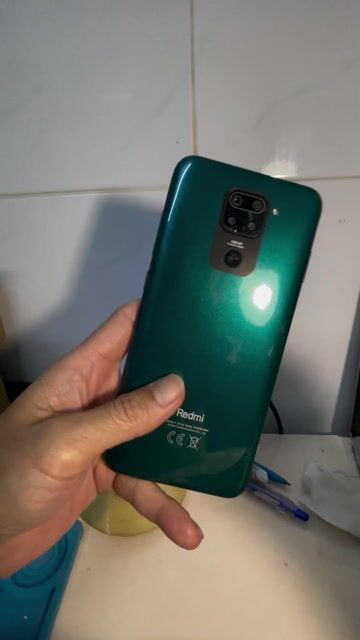 Xiaomi Redmi Note 9 128GB Xanh ngọc zin ken. Mua bán Điện thoại tại Quận Bình Tân Tp Hồ Chí Minh được đăng bởi Tantaimobile hình 1