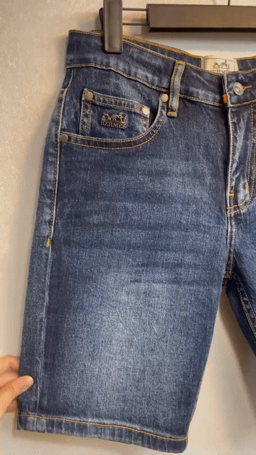 Quần short jean nam Hermes. Mua bán Quần áo tại Thành phố Thủ Đức Tp Hồ Chí Minh được đăng bởi HanghieuOUTLET  hình 1