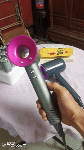 Máy sấy tóc Dyson Xám. Mua bán Nội thất, đồ gia dụng khác tại Quận Đống Đa Hà Nội được đăng bởi Long hình 1
