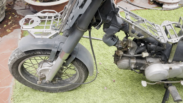 Xe máy Cub 78 Xám. Mua bán Xe máy tại Thành phố Thủ Dầu Một Bình Dương được đăng bởi anh hai Bình Duong hình 1