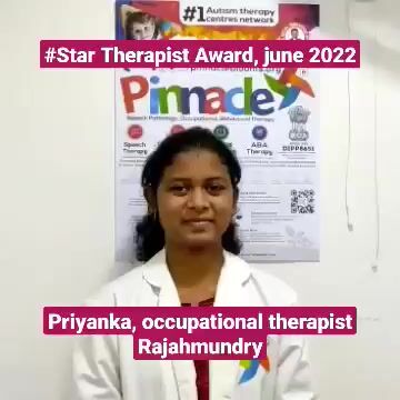 Dr.Petta Priyanka Star Therapist Award for June 2022 Narrated in English