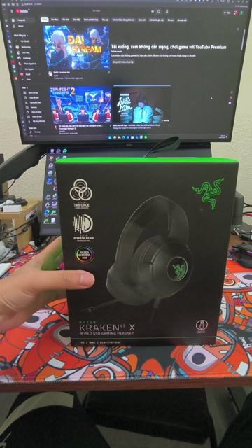 Tai nghe gaming Razer Kraken V3 X Đen. Mua bán Tivi, Âm thanh tại Quận Tân Bình Tp Hồ Chí Minh được đăng bởi Thịnh Tạ Quốc hình 1