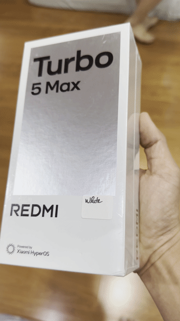 Xiaomi Redmi Turbo 5 Max 256GB Trắng Mới. Mua bán Điện thoại tại Quận Ba Đình Hà Nội được đăng bởi Nguyễn văn trường hình 1