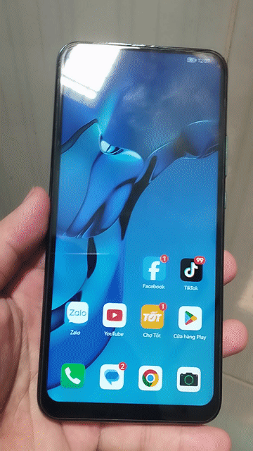 Huawei Y9 Prime 2019 128GB Xanh. Mua bán Điện thoại tại Huyện Đức Hòa Long An được đăng bởi Hello hình 1