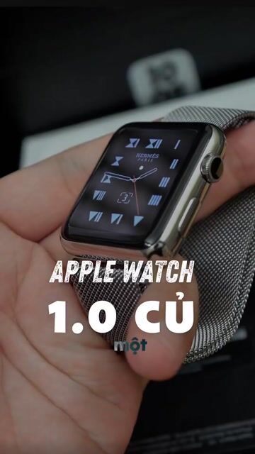 Apple Watch Series 1 42mm Thép Hermes 99%. Mua bán Thiết bị đeo thông minh tại Quận 6 Tp Hồ Chí Minh được đăng bởi KHÁNH HUNTER hình 1