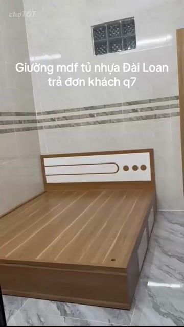 GIƯỜNG HỘP GỖ CÔNG NGHIỆP MDF 1M6 2M CÓ 2 HỘP KÉO. Mua bán Giường, chăn ga gối nệm tại Thành phố Thủ Đức Tp Hồ Chí Minh được đăng bởi Tủ nhựa đài loan hoàng quân hình 1