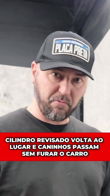 CILINDRO REVISADO VOLTA AO LUGAR E CANINHOS PASSAM SEM FURAR O CARRO