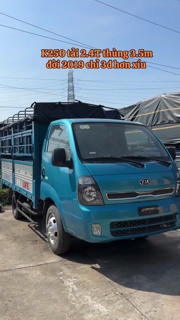 xe tải kia k250 tải 2.4t thùng 3.5m đời 2019. Mua bán Xe tải, xe ben tại Thành phố Dĩ An Bình Dương được đăng bởi bùi Thanh Hùng  hình 1