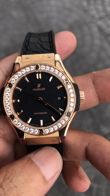 Hublot Classic Fusion Vàng hồng 18K Kim cương. Mua bán Đồng hồ tại Quận 8 Tp Hồ Chí Minh được đăng bởi Nguyễn Xuân Trường hình 1