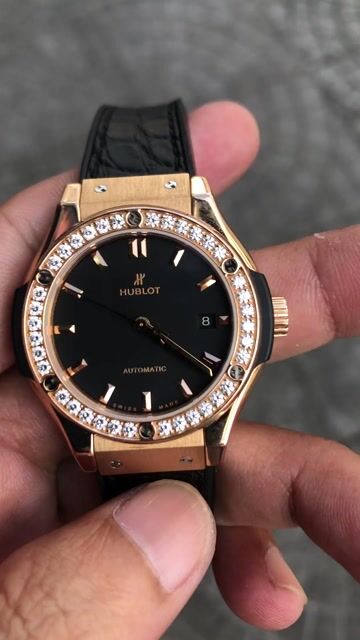 Hublot Classic Fusion Vàng hồng 18K Kim cương. Mua bán Đồng hồ tại Quận 8 Tp Hồ Chí Minh được đăng bởi Nguyễn Xuân Trường hình 1