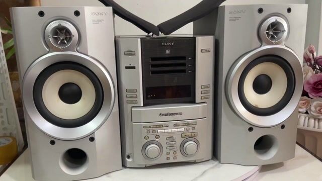 Dàn âm thanh trung Sony Bạc MD515. Mua bán Tivi, Âm thanh tại Huyện Tháp Mười Đồng Tháp được đăng bởi Na Xuân Đào hình 1