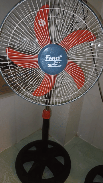 Quạt lỡ công nghiệp B4 Đen, Cam, Trắng. Mua bán Quạt tại Thành phố Rạch Giá Kiên Giang được đăng bởi Nguyễn Hoàng  hình 1