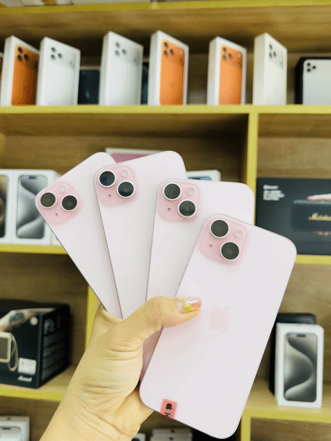 Apple iPhone 15 Plus 128GB Hồng full rin 99%. Mua bán Điện thoại tại Quận Thanh Khê Đà Nẵng được đăng bởi Hoàng Vỹ Mobile hình 1