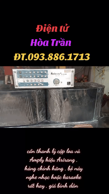 Bộ loa amply Arirang PA-203XG TSE-T2. Mua bán Tivi, Âm thanh tại Huyện Củ Chi Tp Hồ Chí Minh được đăng bởi HÒA TRẦN 1 hình 1