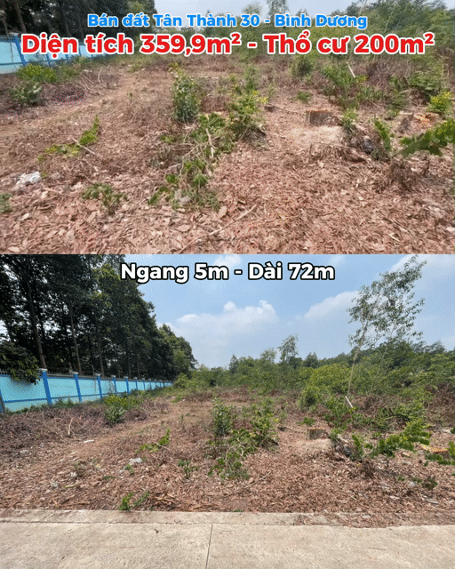 Mua bán Đất Huyện Bắc Tân Uyên Bình Dương diện tích 359.8999 m² giá 3,015 tỷ