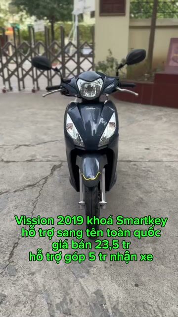 Vision Smartkey 2019 máy zin sơn zin. màu sơn đẹp. Mua bán Xe máy tại Quận Cầu Giấy Hà Nội được đăng bởi Xe Máy Đoàn Văn Cam Kết Đúng Ảnh Đúng Biển Đúng Giá Trị hình 1