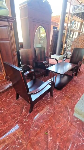 Ghế salon thùng kiểu Sài Gòn xưa