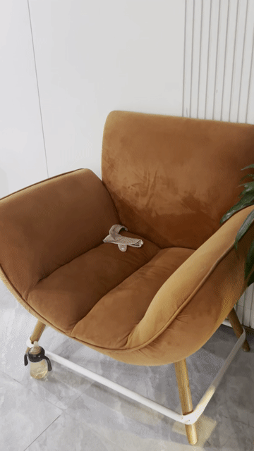 Ghế sofa đơn Vải nhung Cam Còn mới. Mua bán Bàn ghế tại Quận Liên Chiểu Đà Nẵng được đăng bởi NGUYÊN LÊ GIA LAI  hình 1