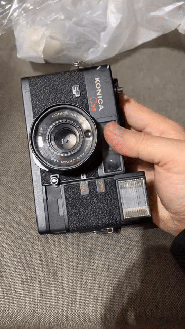 MÁY ẢNH FILM KONICA C35 EF. Mua bán Máy ảnh, Máy quay tại Huyện Nghi Xuân Hà Tĩnh được đăng bởi Nguyễn Quỳnh Trang hình 1