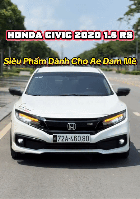 Honda Civic RS 1.5 Turbo 2020 Trắng. Mua bán Ô tô tại Thành phố Thủ Đức Tp Hồ Chí Minh được đăng bởi Thanh Phan hình 1