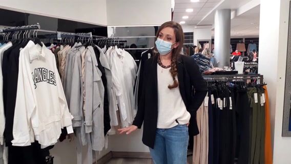 vendeur prêt à porter féminin