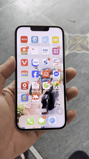 Apple iPhone 13 128GB Trắng Đã qua sử dụng. Mua bán Điện thoại tại Huyện Bình Giang Hải Dương được đăng bởi Trần Trưởng hình 1